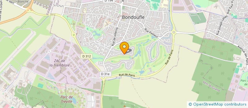 localisation de l'entreprise 405 391 681 à BONDOUFLE