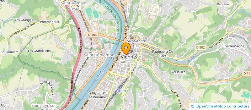 localisation de l'entreprise 405 400 367  à VIENNE