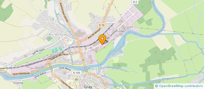 localisation de l'entreprise 407 673 524   DIJON