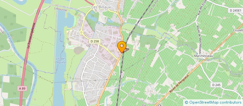 localisation de l'entreprise 407 751 676   LIBOURNE