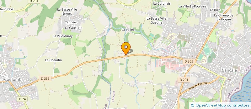 localisation de l'entreprise 407 824 895   CANCALE