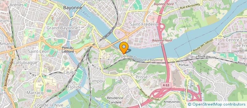 localisation de l'entreprise 408 210 268   ANGLET