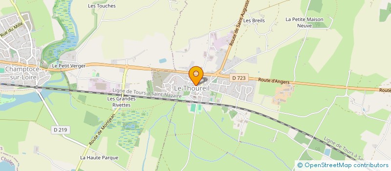 localisation de l'entreprise 408 249 878   SAINT-AUGUSTIN-DES-BOIS