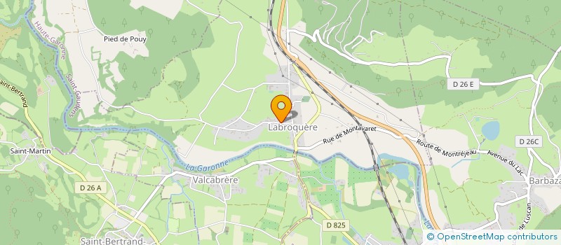 localisation de l'entreprise 408 298 503   LABROQUERE