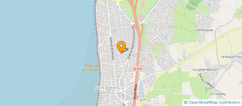 localisation de l'entreprise 408 331 742  à SAINT-BREVIN-LES-PINS