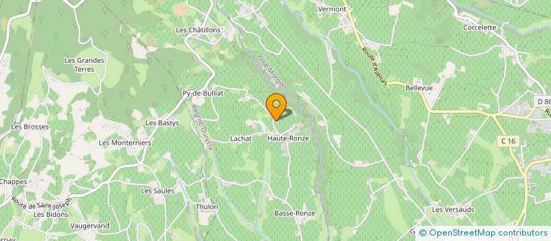 localisation de l'entreprise 408 384 493   REGNIE-DURETTE
