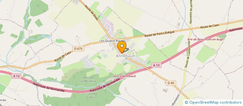 localisation de l'entreprise 408 476 562   ANNEBAULT