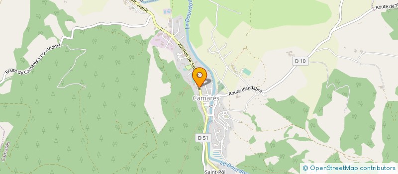 localisation de l'entreprise 408 501 559   CAMARES