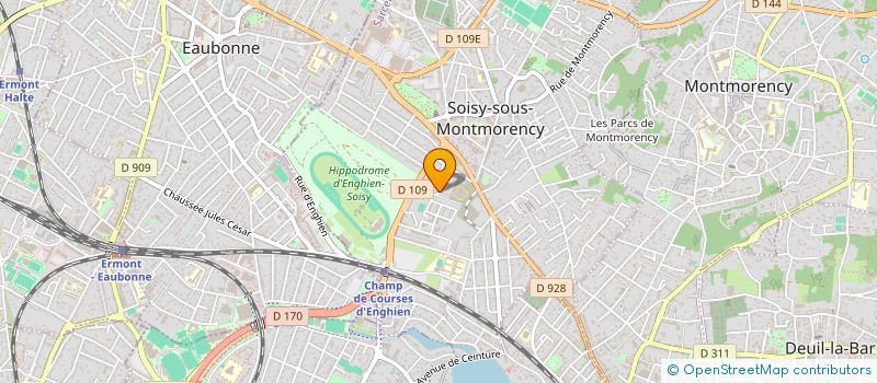 localisation de l'entreprise 408 524 783   SOISY-SOUS-MONTMORENCY