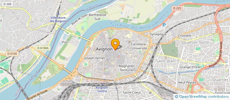 localisation de l'entreprise 408 540 953 à AVIGNON