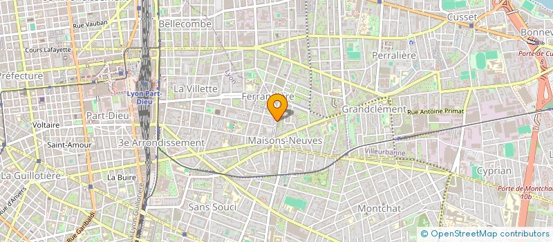 localisation de l'entreprise 408 543 940 à LYON