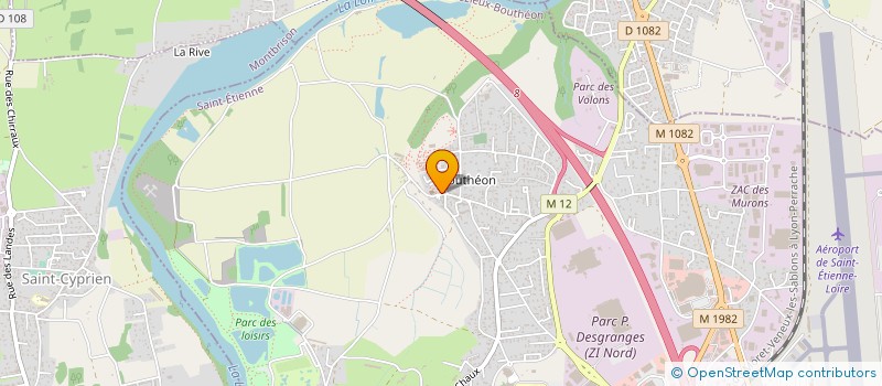 localisation de l'entreprise 408 631 513   SAINT-ROMAIN-LE-PUY