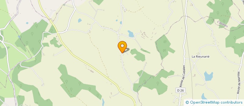 localisation de l'entreprise 408 643 450   CADALEN