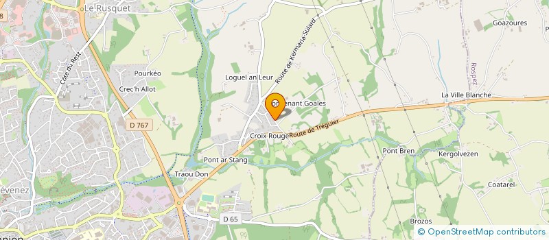 localisation de l'entreprise 408 679 124   LANNION