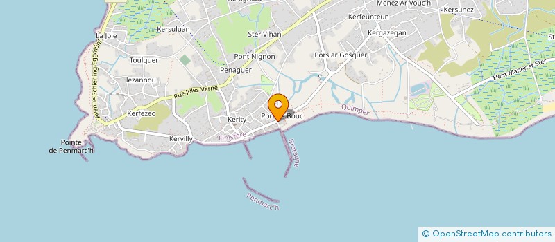 localisation de l'entreprise 408 681 906   PENMARCH