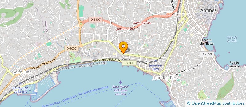 localisation de l'entreprise 408 780 419 à ANTIBES