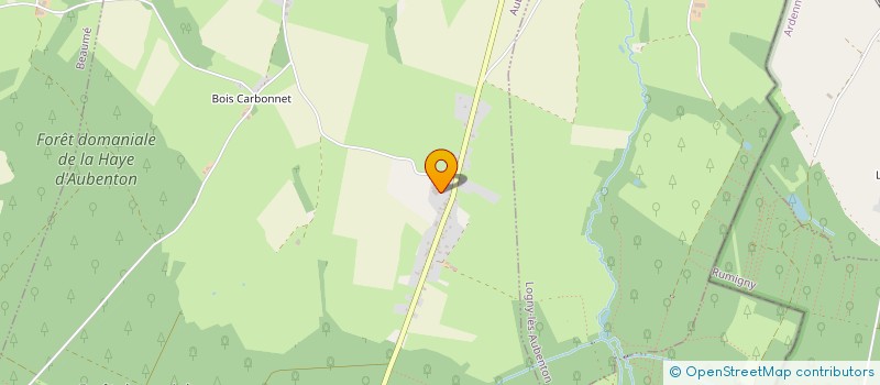 localisation de l'entreprise 408 867 513   AUBENTON