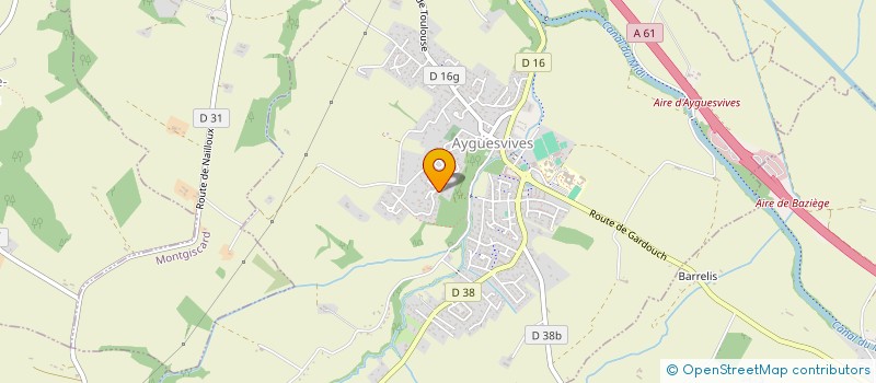 localisation de l'entreprise 408 998 235   AYGUESVIVES