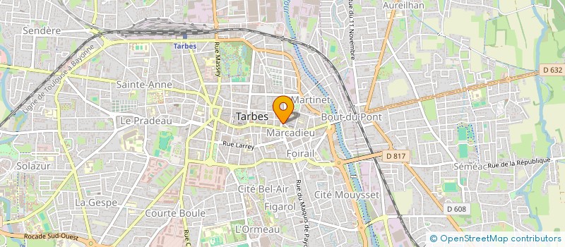localisation de l'entreprise 409 031 291   TARBES