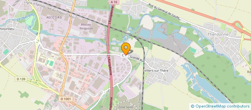 localisation de l'entreprise 409 060 480   ALLONNE