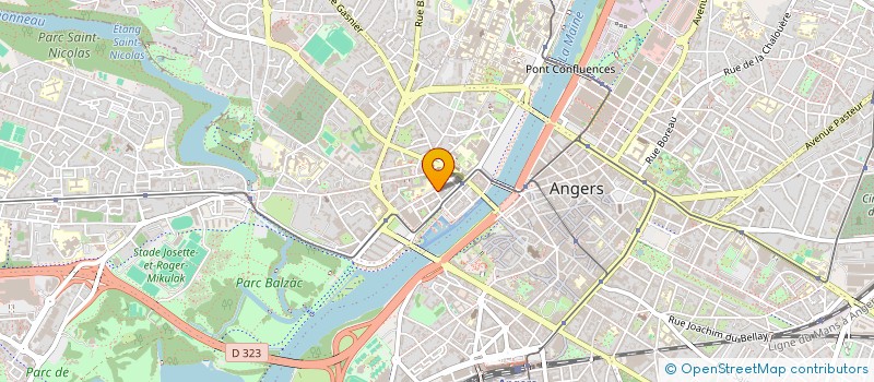 localisation de l'entreprise 409 176 062 à LES SABLES D'OLONNE