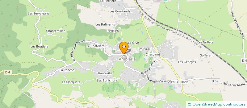 localisation de l'entreprise 409 203 882   AMBIERLE