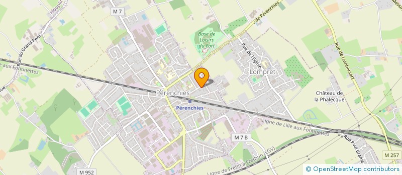 localisation de l'entreprise 409 220 928  à PERENCHIES