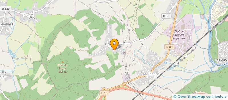 localisation de l'entreprise 409 260 114 à URCEREY
