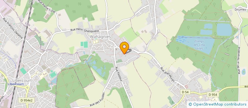 localisation de l'entreprise 409 310 604   WAHAGNIES