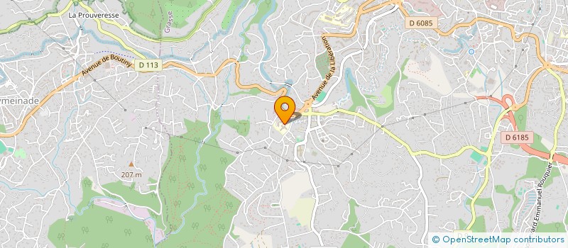 localisation de l'entreprise 409 332 921 à GRASSE