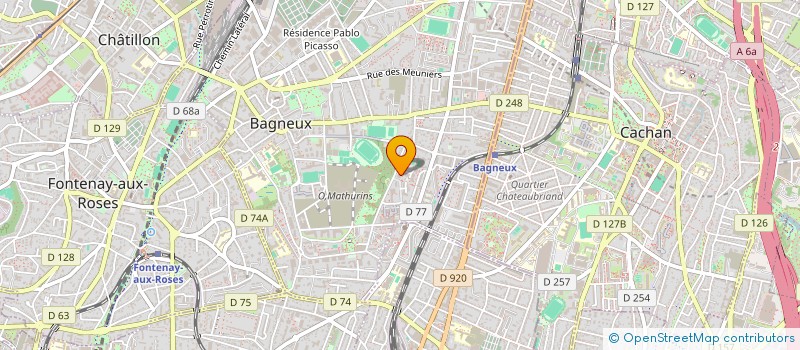 localisation de l'entreprise 409 472 131 à BAGNEUX