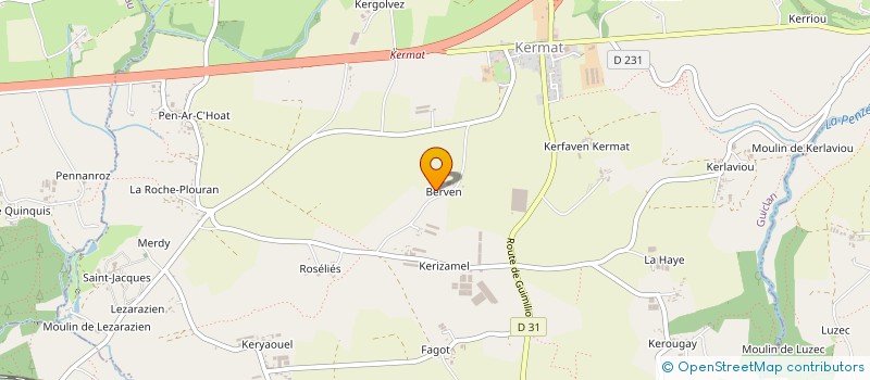 localisation de l'entreprise 409 487 287   GUICLAN