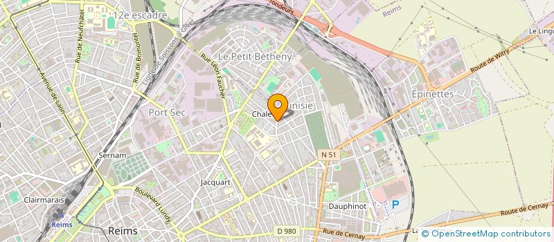 localisation de l'entreprise 409 488 343   REIMS