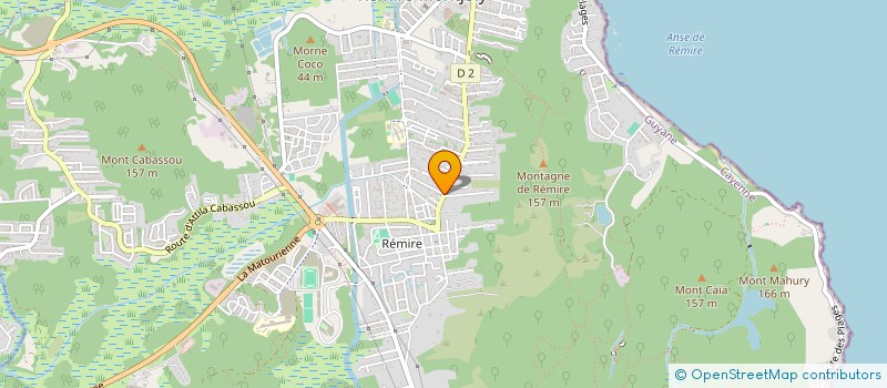 localisation de l'entreprise 409 527 983   REMIRE-MONTJOLY