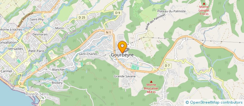 localisation de l'entreprise 409 544 699 à SAINT-CLAUDE