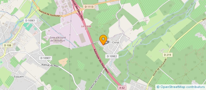 localisation de l'entreprise 409 555 273   MERIGNAC