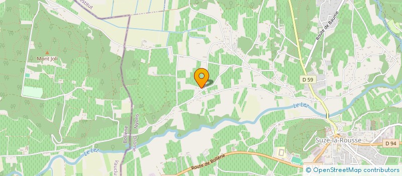 localisation de l'entreprise 409 562 030   SUZE-LA-ROUSSE