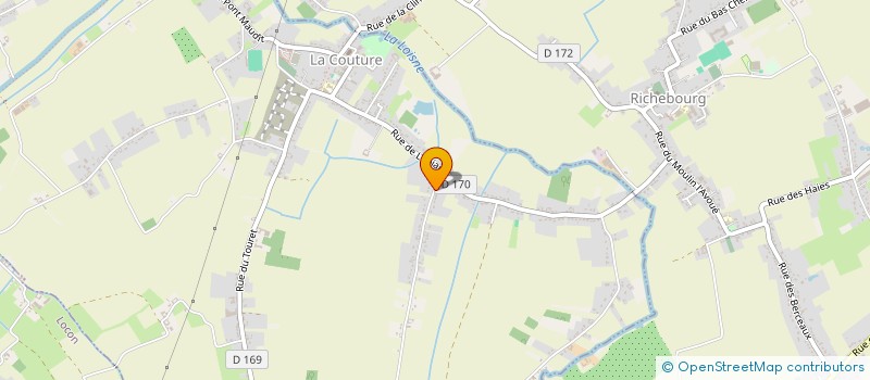 localisation de l'entreprise 409 692 555   LA COUTURE