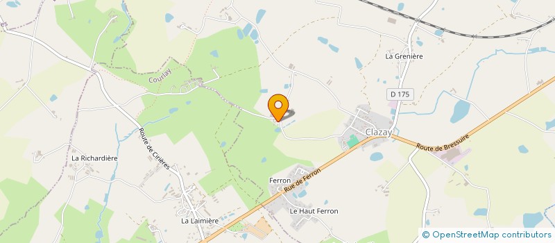 localisation de l'entreprise 409 707 171   BRESSUIRE