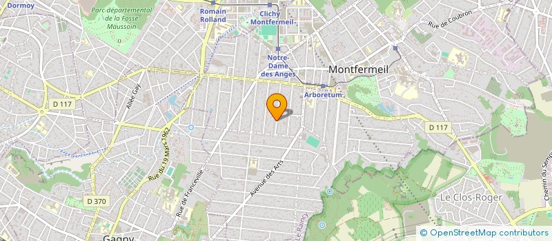 localisation de l'entreprise 409 767 316   MONTFERMEIL