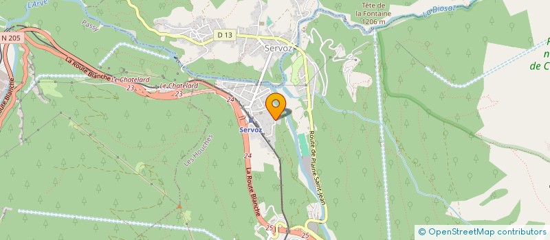 localisation de l'entreprise 409 860 251   LES HOUCHES