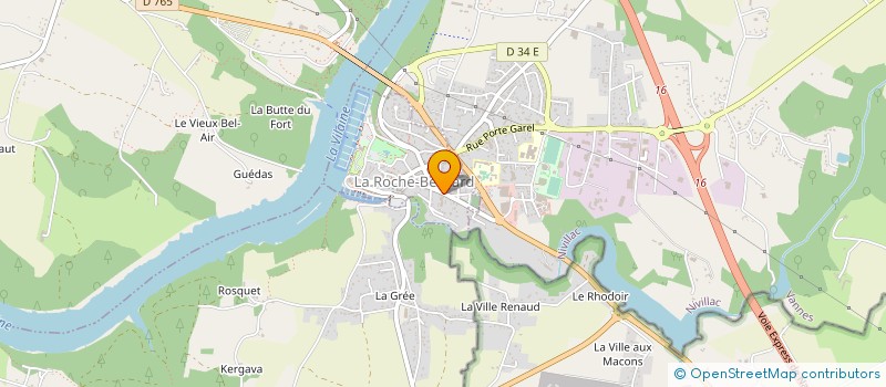 localisation de l'entreprise 409 893 674   PIRIAC-SUR-MER