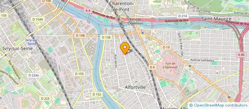 localisation de l'entreprise 409 916 855  à ALFORTVILLE