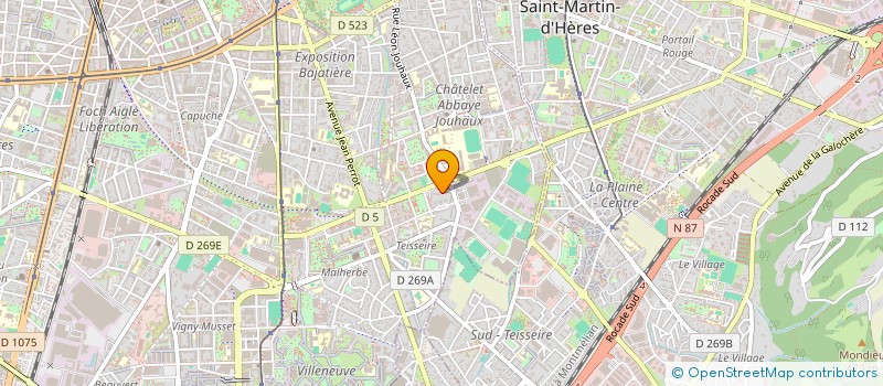 localisation de l'entreprise 409 981 784   LA TRONCHE