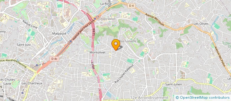 localisation de l'entreprise 41 BOSCARY à MARSEILLE