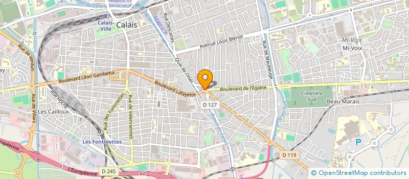 localisation de l'entreprise 410 004 832 à DUNKERQUE