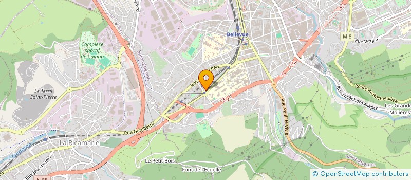 localisation de l'entreprise 410 043 517   LE CHAMBON-FEUGEROLLES