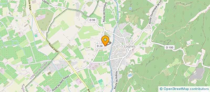 localisation de l'entreprise 410 103 121 à SORGUES