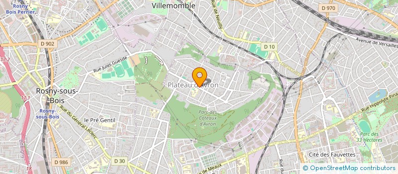 localisation de l'entreprise 410 108 542   NEUILLY-PLAISANCE