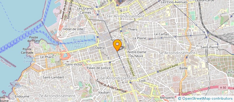 localisation de l'entreprise 410 161 913 à MARSEILLE
